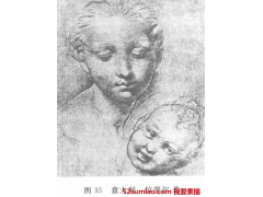 繪畫的基本語言元素是線條，在素描中，線條的作用是至關重要的（