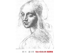 繪畫的基本語言元素是線條，在素描中，線條的作用是至關重要的