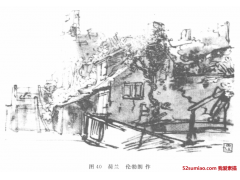 關于什么是素描的筆觸