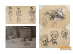 郭紹鋼素描人物范畫作品欣賞