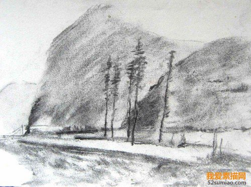 風景素描如何構圖、取景 是關鍵要點！