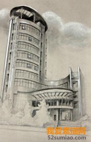 建筑素描的透視規(guī)律及主要構圖方法