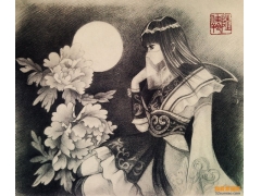 秦時(shí)明月素描圖片欣賞