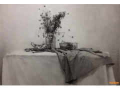 靜物素描圖片大全欣賞