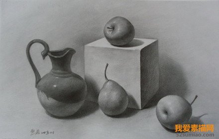 教你怎樣畫(huà)好靜物素描