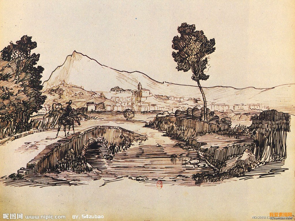 鋼筆畫(huà)