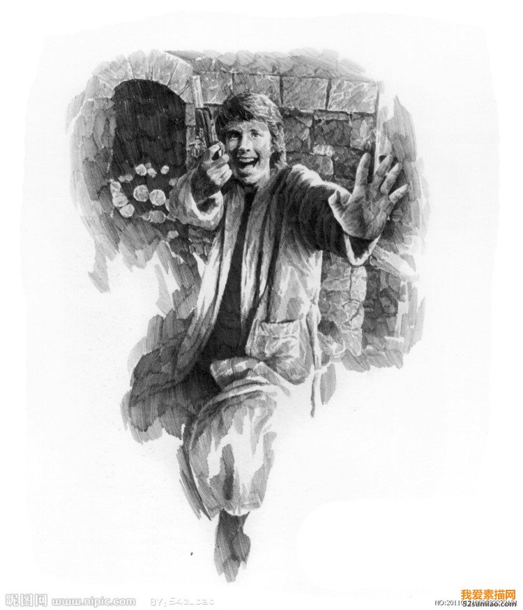 經(jīng)典場(chǎng)景素描作品 - 石墨閣 - 石墨閣