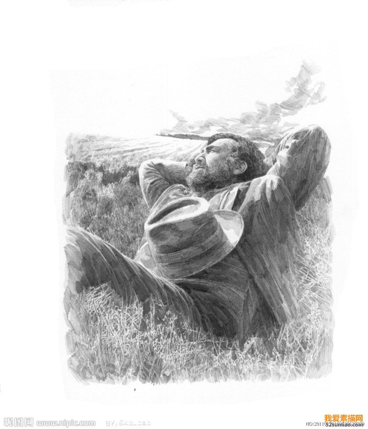 經(jīng)典場(chǎng)景素描作品 - 石墨閣 - 石墨閣
