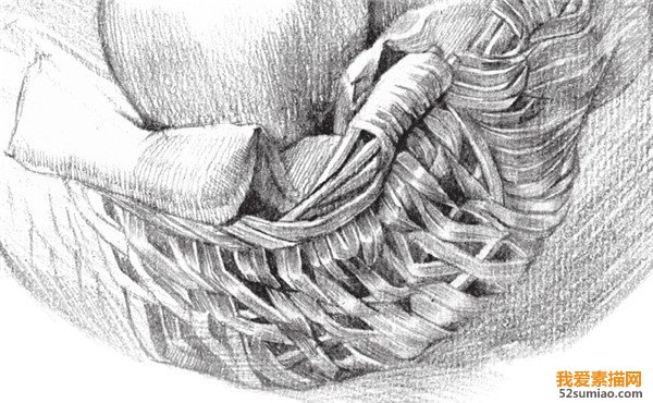 素描蘋(píng)果深入刻畫(huà)