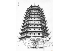 【鋼筆】杭州各個(gè)景點(diǎn)，你認(rèn)識(shí)幾個(gè)？