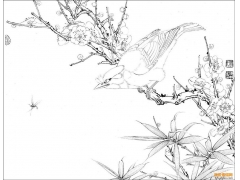 素描中國(guó)風(fēng)：線描繪畫