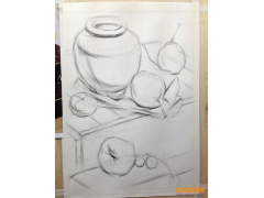 教你掌握素描靜物寫(xiě)生步驟講解