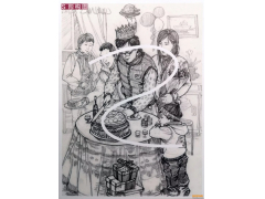 場景速寫中有哪些構(gòu)圖形式？